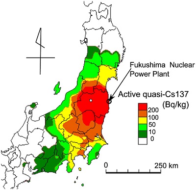 放射能汚染マップ